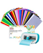 Image of Smart Vinyl Permanent for Cricut Joy 30 Pack, Self Adhesive Vinyl 14 X 30.5 Cm -