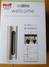 Image of Netatmo NSC01-UK Wi-Fi Indoor IP Security Camera - Gold movement sensor