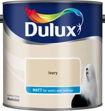 Image of Dulux Matt Paint Smooth Creamy Emulsion - 2.5L - All Colours - Free Postage