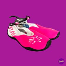 Image of HOT TUNA Children's Aqua Water Shoes Splasher, Pink, UK C11