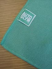 Image of Autoglym Hi-Tech Green Loose Interior Microfibre Cloth Car polishing Valeting