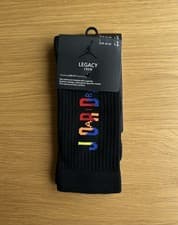 Image of Air Jordan Legacy Crew Socks Rivals Black/Multi EU42-46