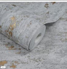 Image of Sublime Wallpaper - Grey Rose Gold