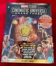 Image of MARVEL STUDIOS CINEMATIC UNIVERSE PHASE 3 PART 2 4K UHD & BLU RAY NEW SEALED