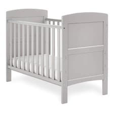 Image of Obaby Grace MINI Cot Bed - Baby Cot to Toddler Bed Compact 124x67cm