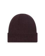 Image of New Era Beanie Knitted Cuff Mens Wool Brown