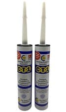 Image of C-Tec CT1 Sealant and Construction Adhesive Pack Of 2 - Clear, 290ml