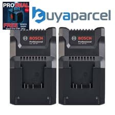 Image of Bosch 18v Fast Battery Charger GAL18V40 - 24 Minute Charger GAL18V-40 Twin Pack