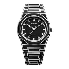 Image of D1 Milano Men's Watch PCBJ33 Polycarbonate Black Sketch 40.5mm