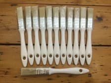 Image of Paint Brush - 20mm - 12Pack - Synthetic Bristle - Gloss
