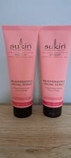Image of Sukin Rejuvenating Facial Scrub With Rose Hip X2 125ml Tubes.