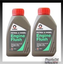 Image of Comma Engine Flush 2x 400ml Oil Additive Cleaner Fast Acting Car Care 2x EF400M