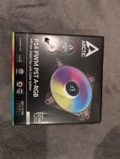 Image of Arctic P14 140mm PC Case Fan, PWM PST, A-RGB, 5-Blade, Black