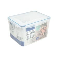 Image of Addis Clip Tight Food Storage Container Large 4.2 Litre Tall Rectangle Airtight