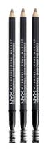 Image of 3 pcs NYX Eyebrow Powder Pencil | EPP03 Soft Brown |