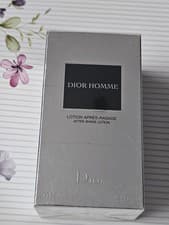 Image of Genuine Dior Homme Aftershave Lotion 100ml , Minor Marks On Seal