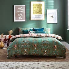 Image of furn Luna Wood Duvet Cover Set