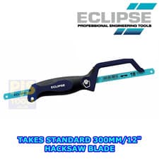Image of Eclipse 15TND 12" 300mm mini hand hacksaw frame & blade hack saw
