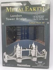 Image of Metal Earth 3D Laser Cut Model. London Tower Bridge