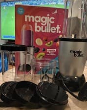 Image of NutriBullet Magic Bullet Blender Mixer Food Processor 10pc Kit - New Open Box