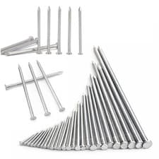 Image of Masonry Nails Metric Concrete Brick Nails Zinc Plated Steel 25 30 40 50 60 75mm