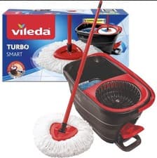 Image of Vileda Turbo Smart Spin Mop and Bucket Set
