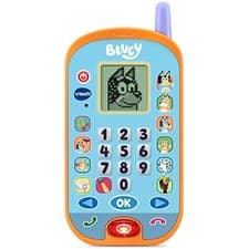 Image of VTech Bluey Ring Ring Learning Phone, Official Bluey Toy, Interactive Role Play