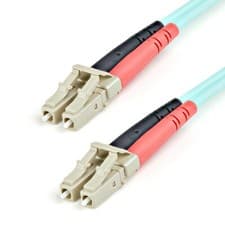 Image of Startech - Fiber Optic Cable - 10 Gb Aqua - Multimode Duplex 50/125