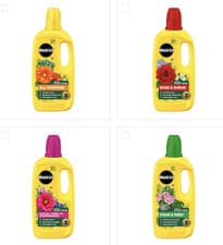 Image of Miracle Gro All Purpose Concentrated Plant Food Rose Shrub, Ericaceous Pour Feed