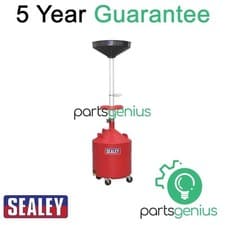 Image of Sealey Gravity Discharge Mobile Oil Drainer 80L AK80D