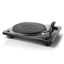 Image of DENON DP-400 Black Hi-Fi Turntable Speed Auto Sensor Belt Drive New Japan