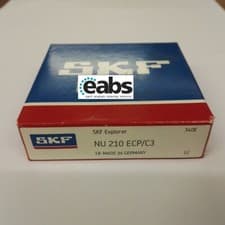 Image of NU209, NU210, N210 ECP & C3 Series Cylindrical Roller BearingS (SKF Branded) 