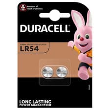 Image of Duracell LR54 LR1130 V10GA Button Cell Batteries *Long Expiry Genuine Duracell*