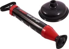 Image of Amtech Drain Plunger Red / Black