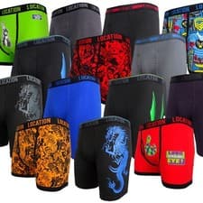 Image of Mens 3 pack Boxer Shorts Random Mixed Clearance Location Different Assorted Sets