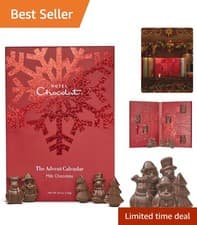 Image of Indulgent 40% Milk Chocolate Advent Calendar - 24 Days of Sweet Surprises!