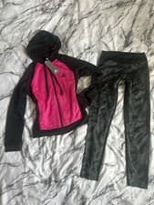 Image of Adidas Tracksuit Set Size XS Zipup Hoodie & Leggings BNWT
