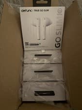 Image of White Defunc True Go Slim Wireless Bluetooth Headphones Brand New