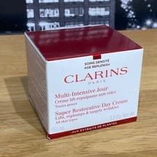 Image of Clarins Super Restorative Anti-Aging Day Cream All Skin Type 50ml Sealed