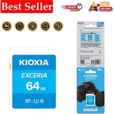 Image of Exceria 64GB SDXC Card, UHS-I, Class 10