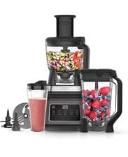 Image of Ninja 3-in-1 Food Processor & Blender BN800UK | 1.8L Bowl 2.1L Jug 700ml Cup