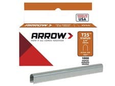 Image of Arrow T25 Staples 10mm (3/8in) (Box 1000)