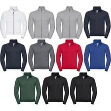 Image of Mens Russell Authentic Sweatshirt Jacket