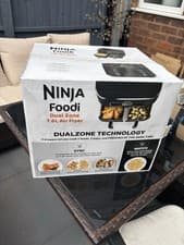 Image of Ninja Foodi 7.6L Dual Zone Air Fryer - Grey (AF300UK)