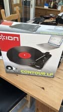 Image of Ion Contour LP Compact Vinyl to MP3 Turntable