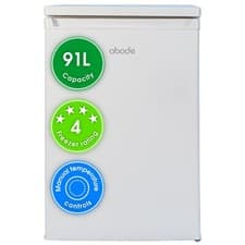 Image of Abode Undercounter Freezer White 91L 55cm Wide Freestanding A85UCFZ552E1W
