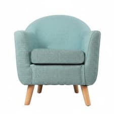 Image of Child-Sized Armchair Easy to Clean Miniature Upholstered Armchair for Toddlers