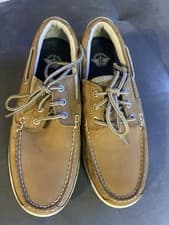 Image of Dockers Mens Beacon Genuine Leather Casual Classic Boat Shoe with NeverWet
