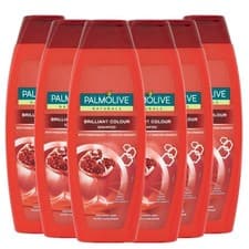 Image of 6x Palmolive Naturals Brilliant Color Pomegranate Shampoo 350ml