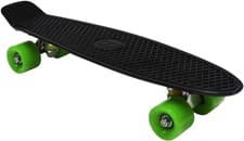Image of 22 Inch Retro Cruiser Skateboard Penny Style Mini Board Kids Teens Adults Black